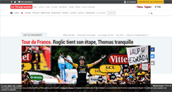 Desktop Screenshot of letelegramme.fr