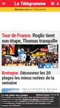 Mobile Screenshot of letelegramme.fr